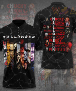 Horror Movies Halloween Polo 003