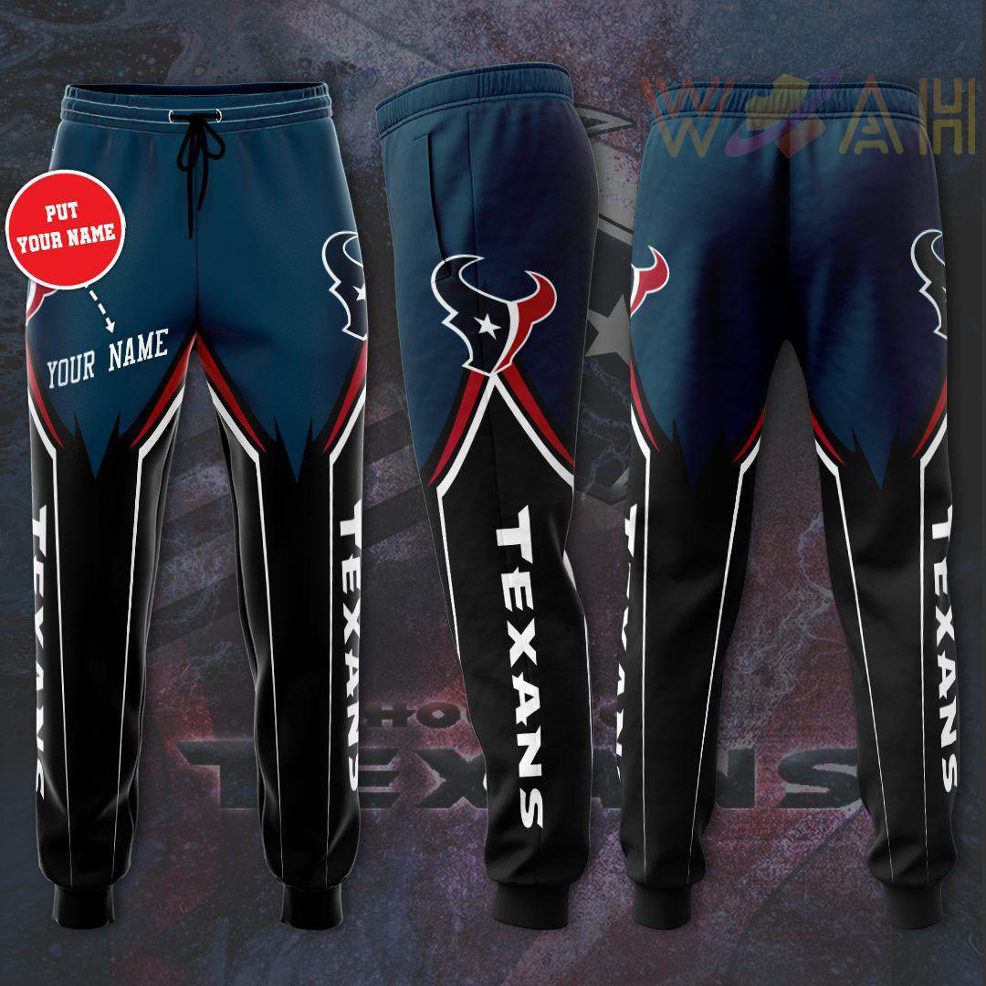 Houston Texans 3D Sweatpant 01