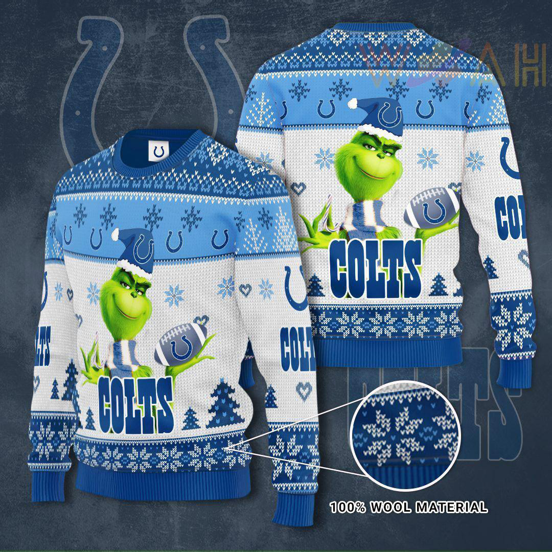 Indianapolis Colts 3D sweater 02