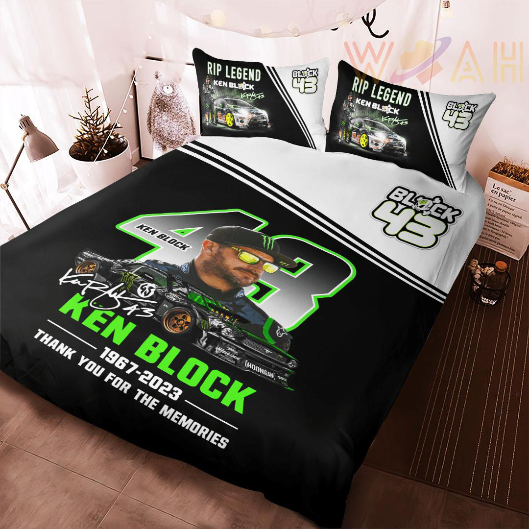 Ken Block bedding set design 03
