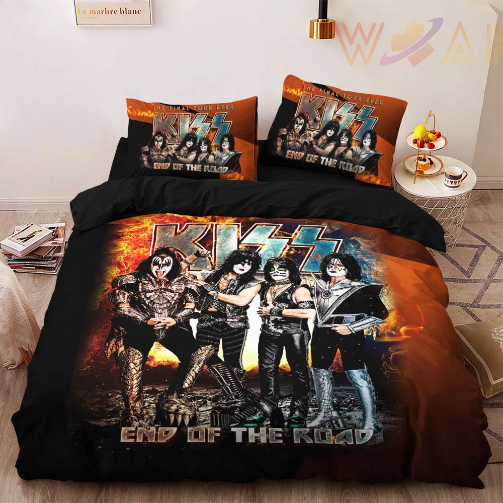 Kiss Band bedding set – duvet cover pillow shams WOAHTEE16823S4
