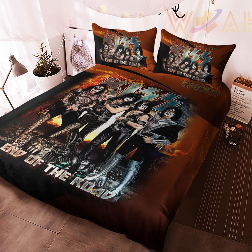 Kiss Band bedding set – duvet cover pillow shams WOAHTEE16823S4R