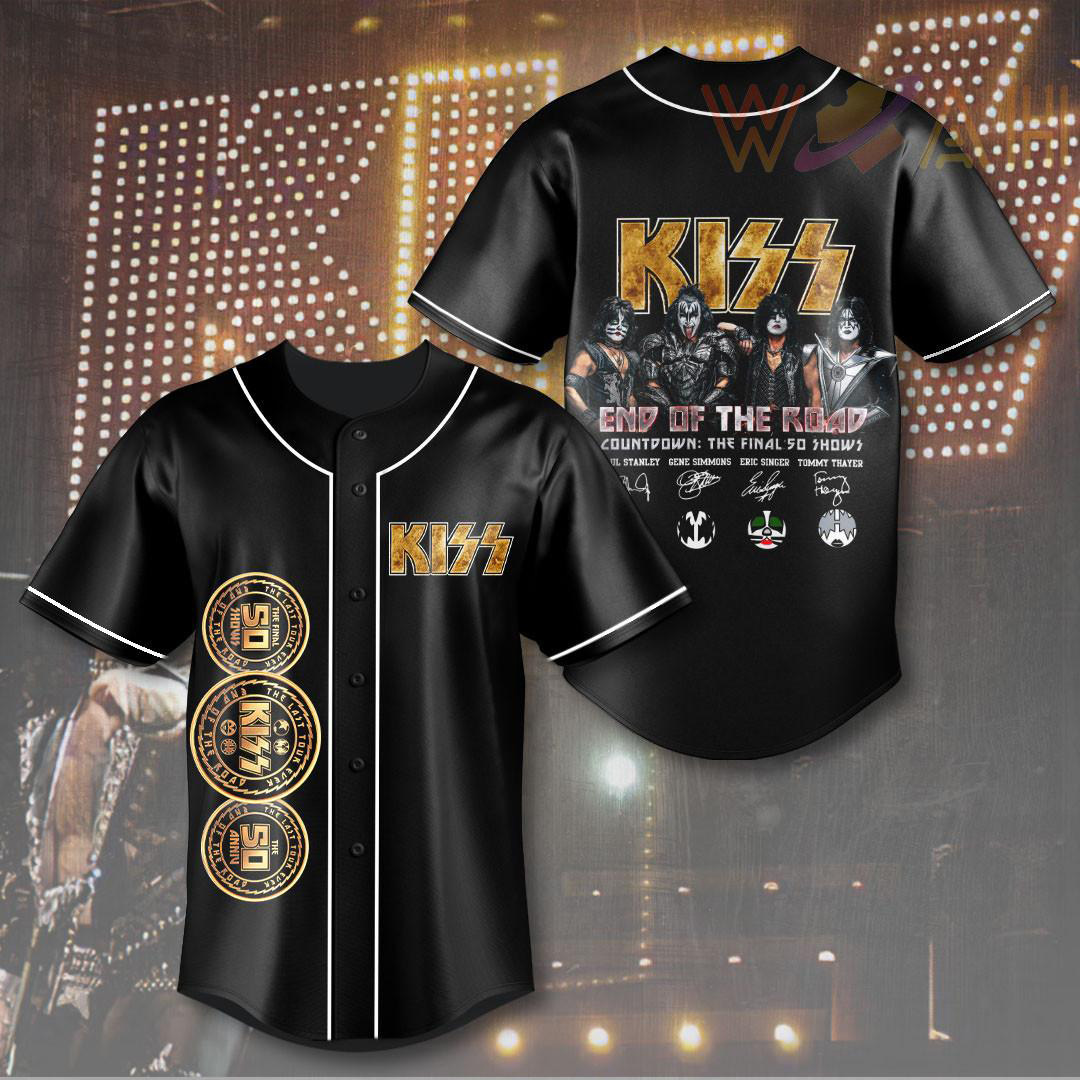 Kiss Band jersey shirt WOAHTEE20623S1