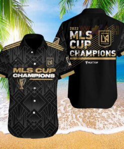 Los Angeles FC 2022 3D Apparels hawaiian shirt
