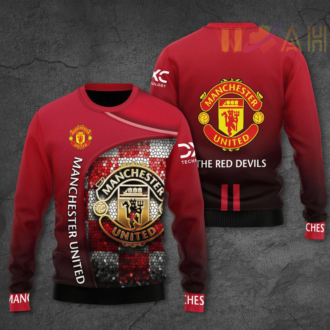 Manchester United 3D sweatshirt