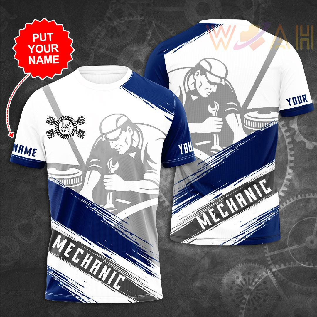 Mechanic 3D T shirt