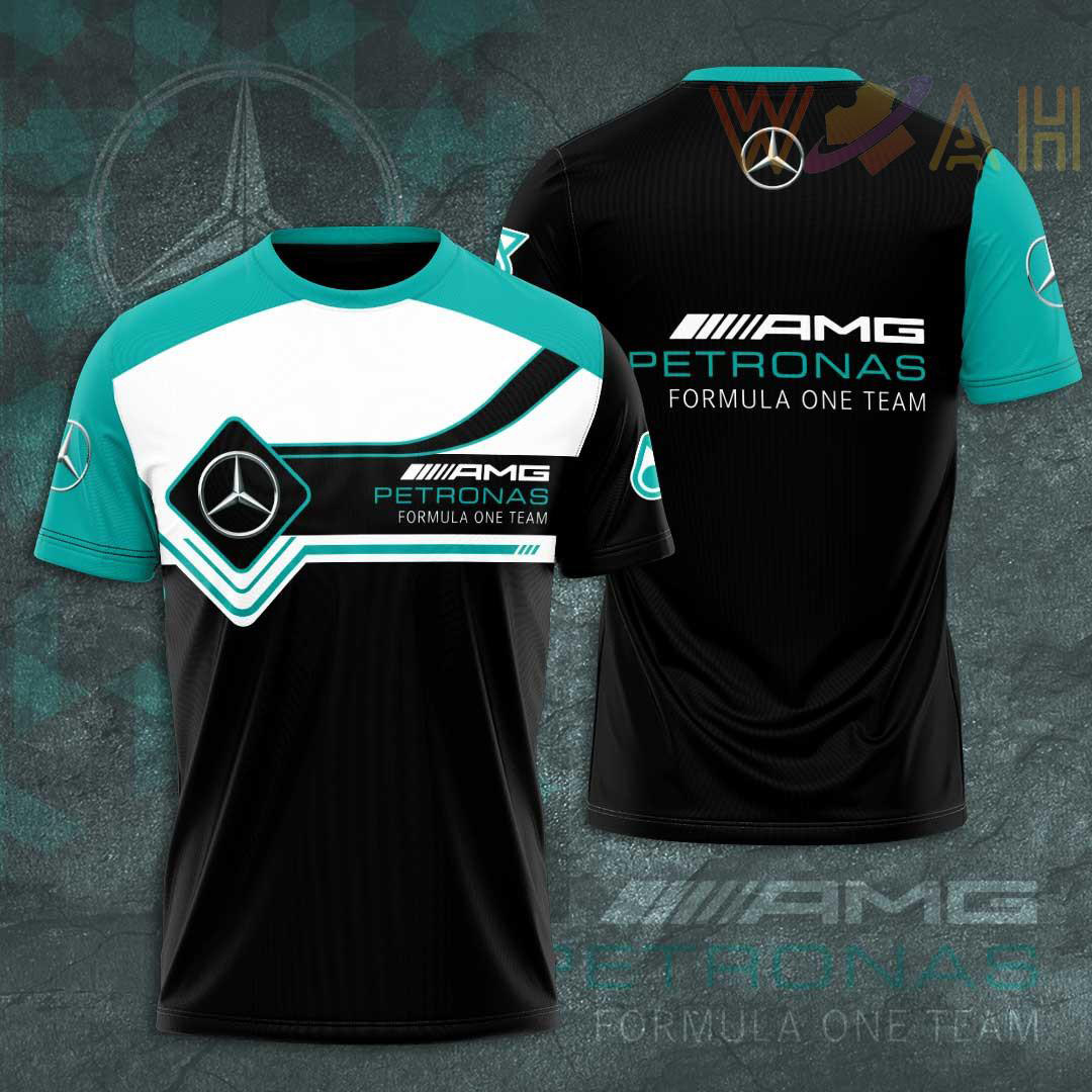 Mercedes AMG Petronas F1 Team 3D Apparels S35 T shirt