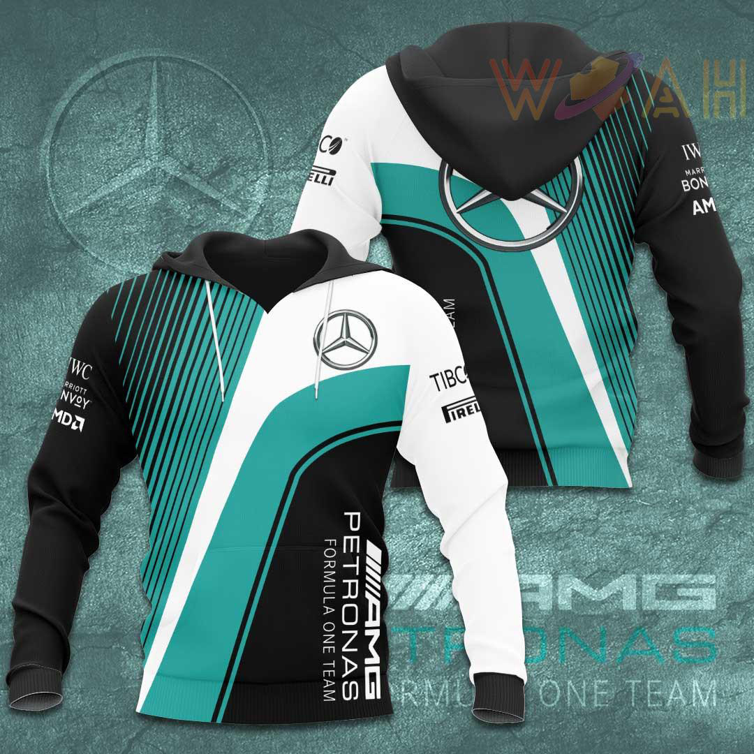 Mercedes AMG Petronas F1 Team 3D Apparels S39 Hoodie