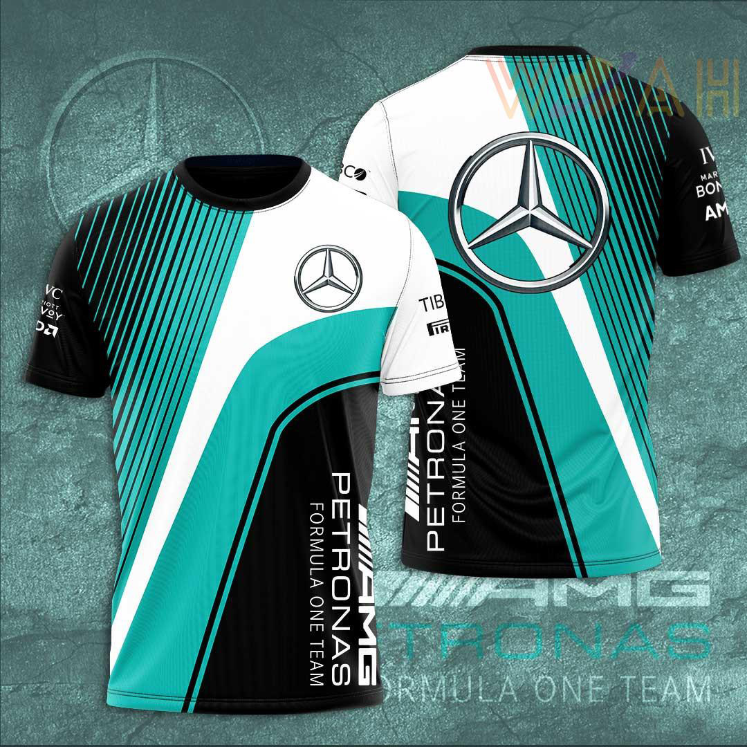 Mercedes AMG Petronas F1 Team 3D Apparels S39 T shirt
