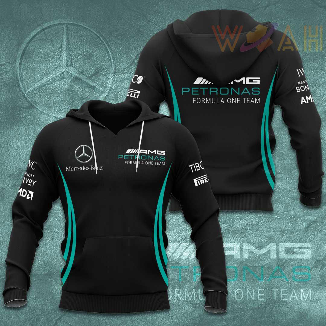 Mercedes AMG Petronas F1 Team 3D Apparels S54 Hoodie