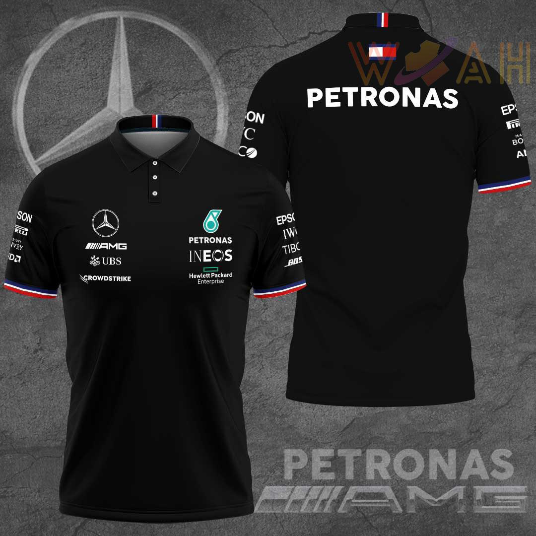 Mercedes AMG Petronas F1 Team 3D Apparels S59 Polo