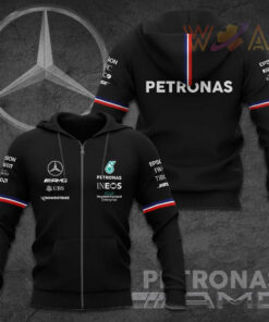 Mercedes AMG Petronas F1 Team 3D Apparels S59 Zip Hoodie