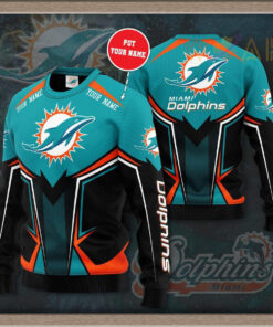 Miami Dolphins 3D Sweatshirt 01