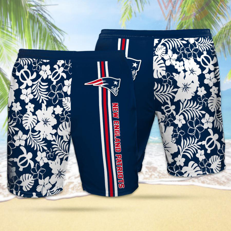 New England Patriots Jets 3D Hawaiian Shirt Hawaiian Shorts 02