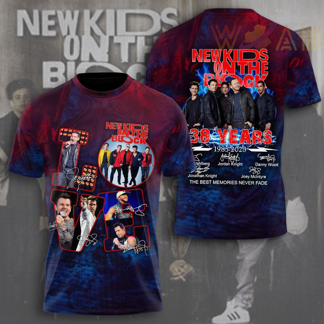 New Kids On The Block T shirt WOAHTEE29623S2