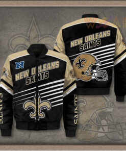 New Orleans Saints 3D Bomber Jacket 01