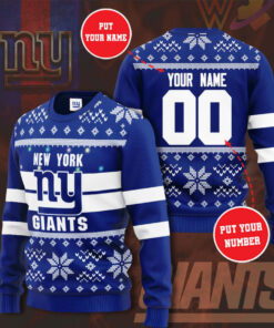 New York Giants 3D sweater