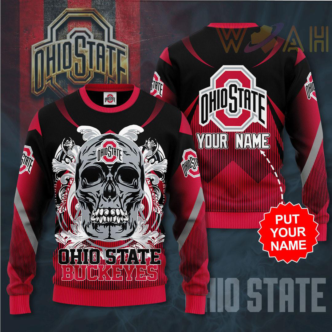 Ohio State Buckeyes 3D Sweatshirt 02
