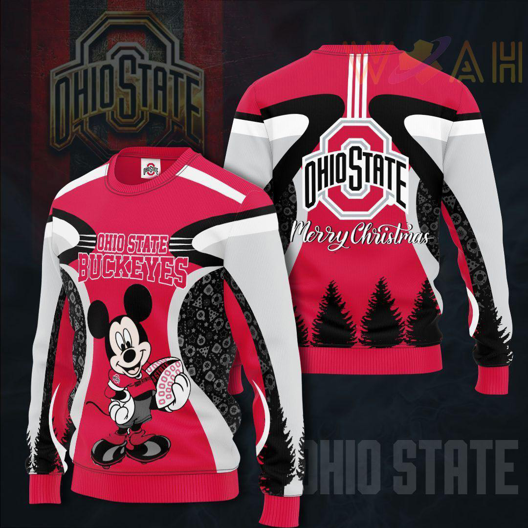 Ohio State Buckeyes 3D Sweatshirt 06