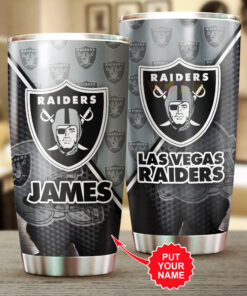 Personalized Las Vegas Raiders Tumbler Cup WOAHTEE13623S3