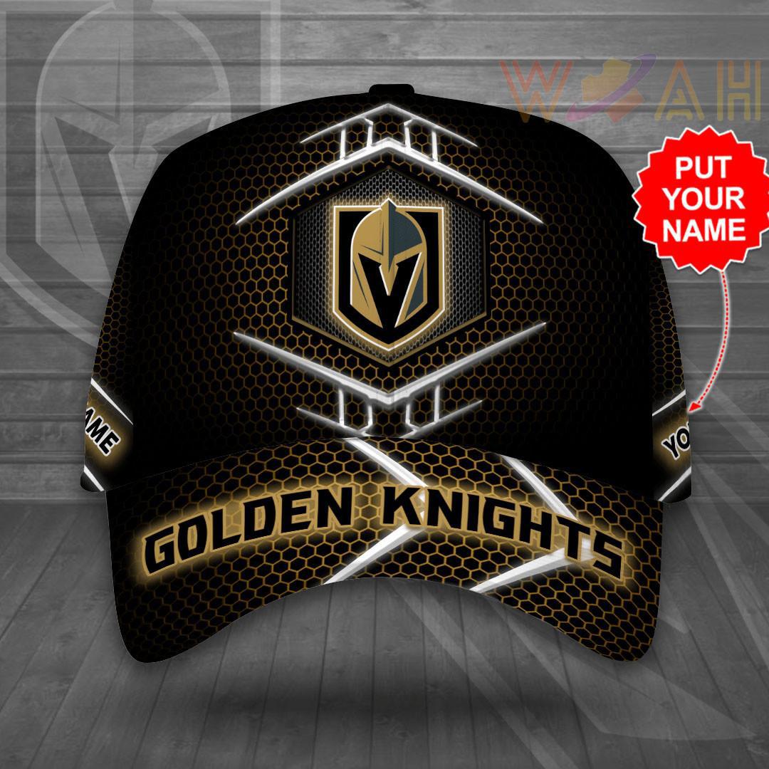 Personalized Vegas Golden Knights Hat Cap WOAHTEE25623S1