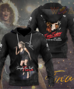 Queen Of Rock And Roll Tina Turner hoodie WOAHTEE10823S1