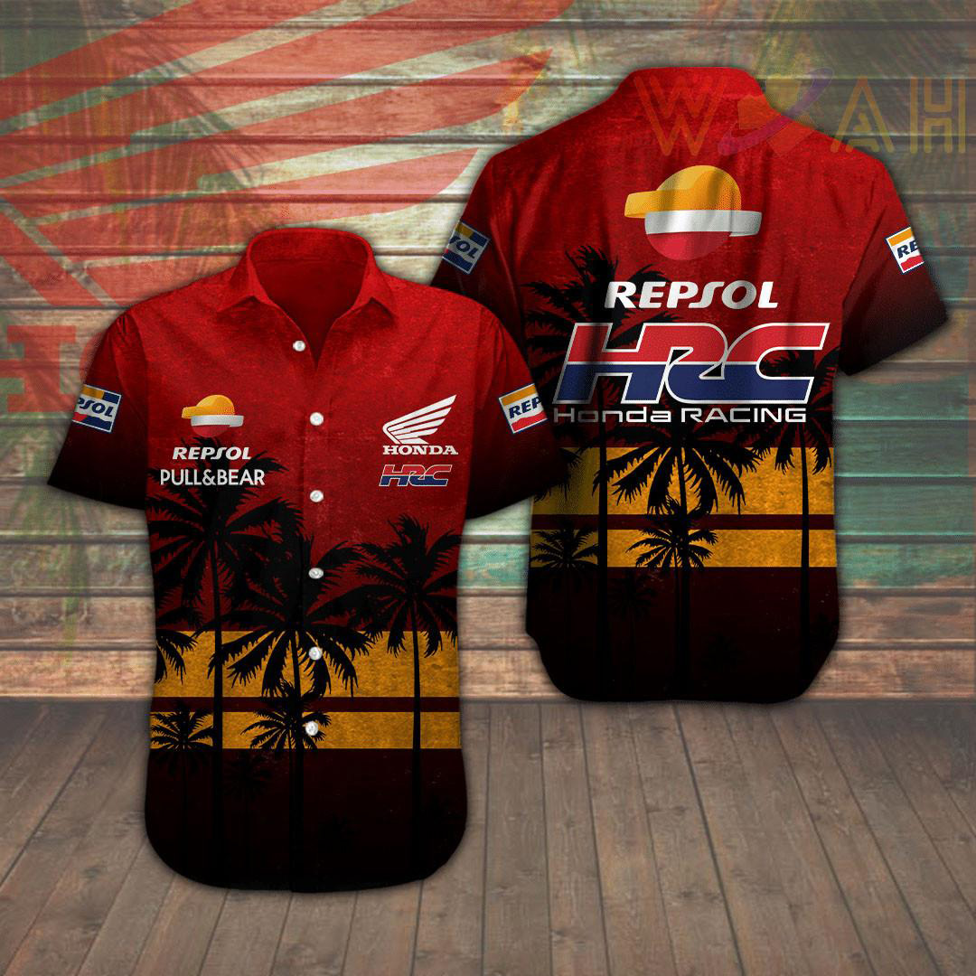 Repsol Honda Hawaiian Shirt