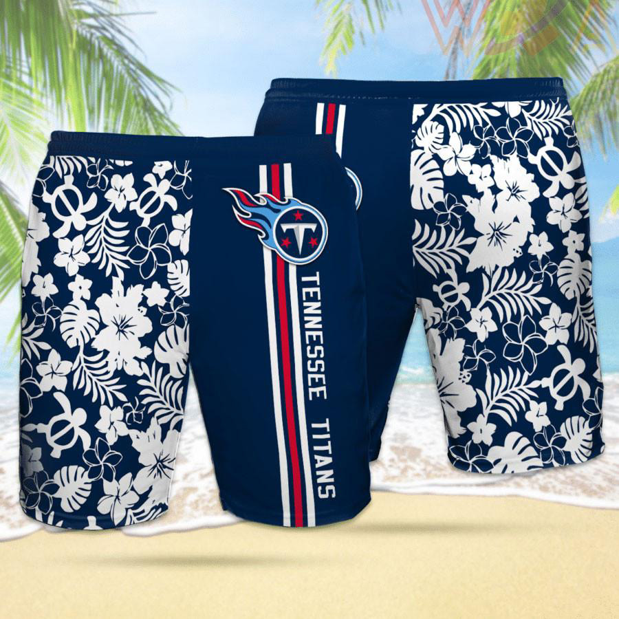Tennessee Titans 3D Hawaiian Short