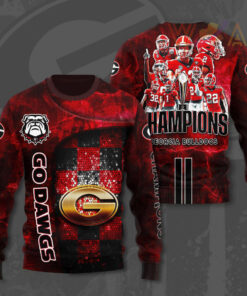 The best Georgia Bulldogs 3D sweatshirt 09