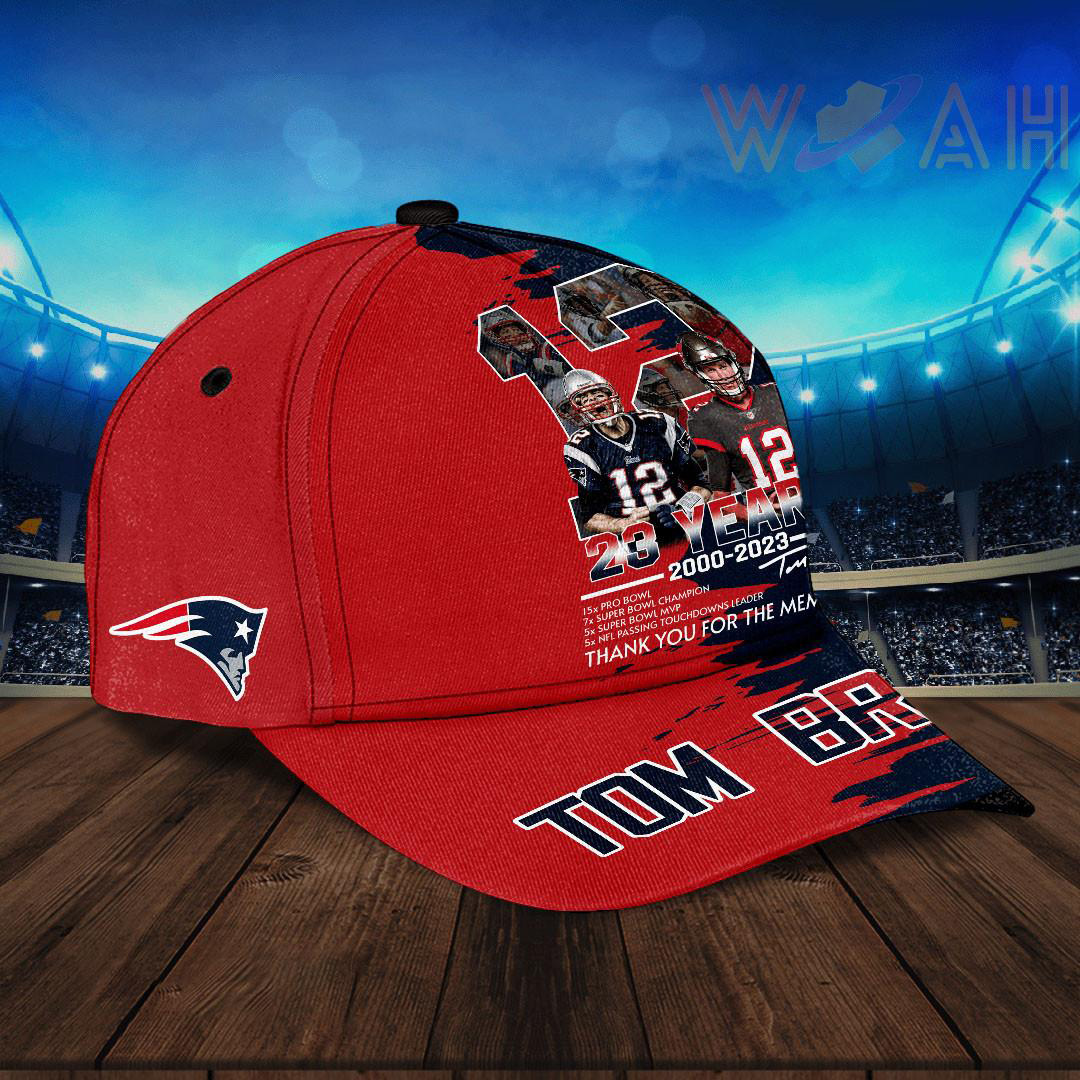 Tom Brady Hat Tom Brady Custom Cap 02 2