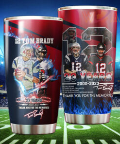 Tom Brady NFL Tumbler Cup