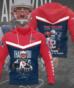 Tom Brady hoodie NFL clothes