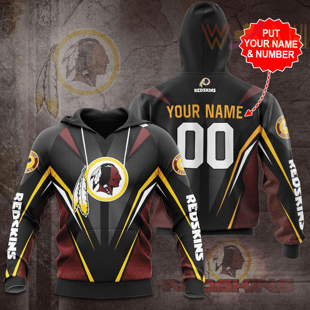 Washington Redskins 3D Hoodie 03