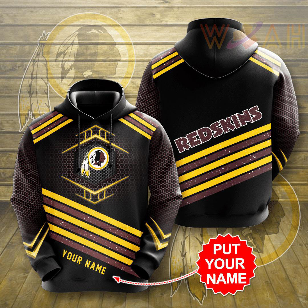 Washington Redskins 3D Hoodie 04
