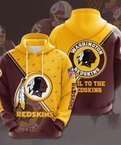 Washington Redskins 3D Hoodie 07
