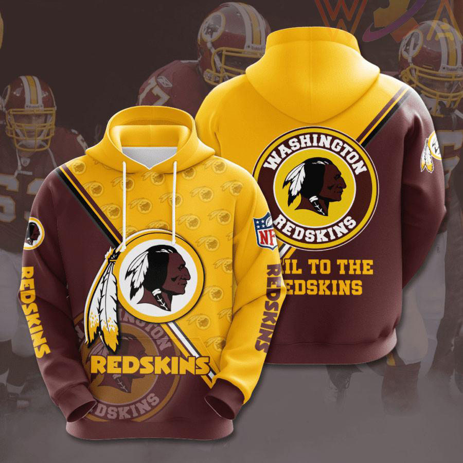 Washington Redskins 3D Hoodie 07