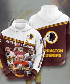Washington Redskins 3D Hoodie 08