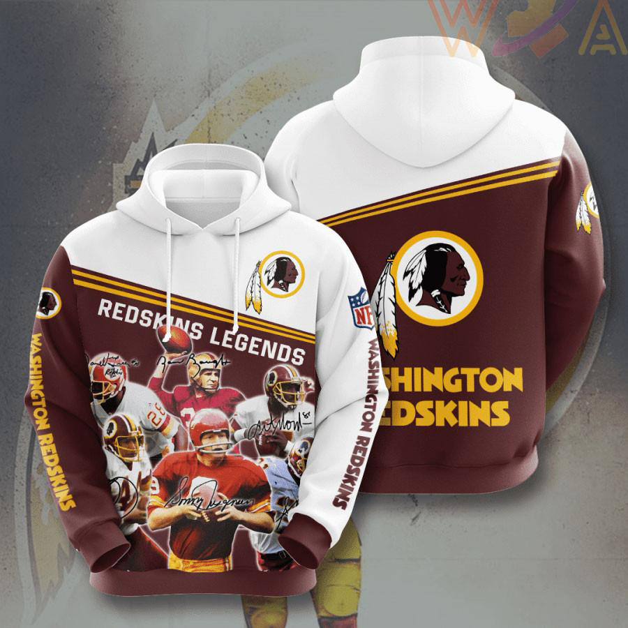 Washington Redskins 3D Hoodie 08