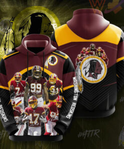 Washington Redskins 3D Hoodie 09