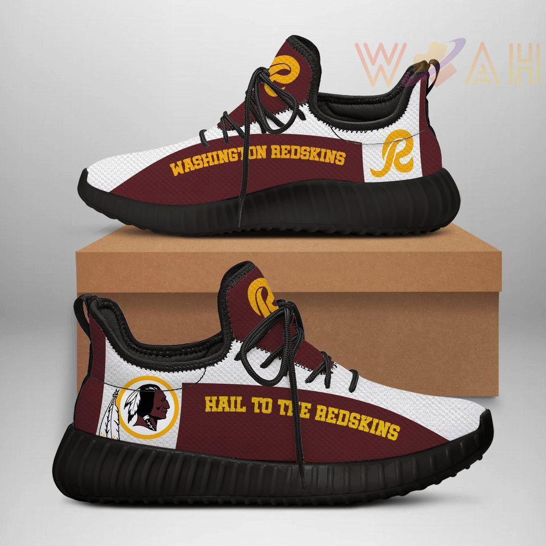 Washington Redskins Custom Sneakers 02