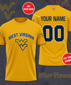 West Virginia Mountaineers 3D T shirt 01