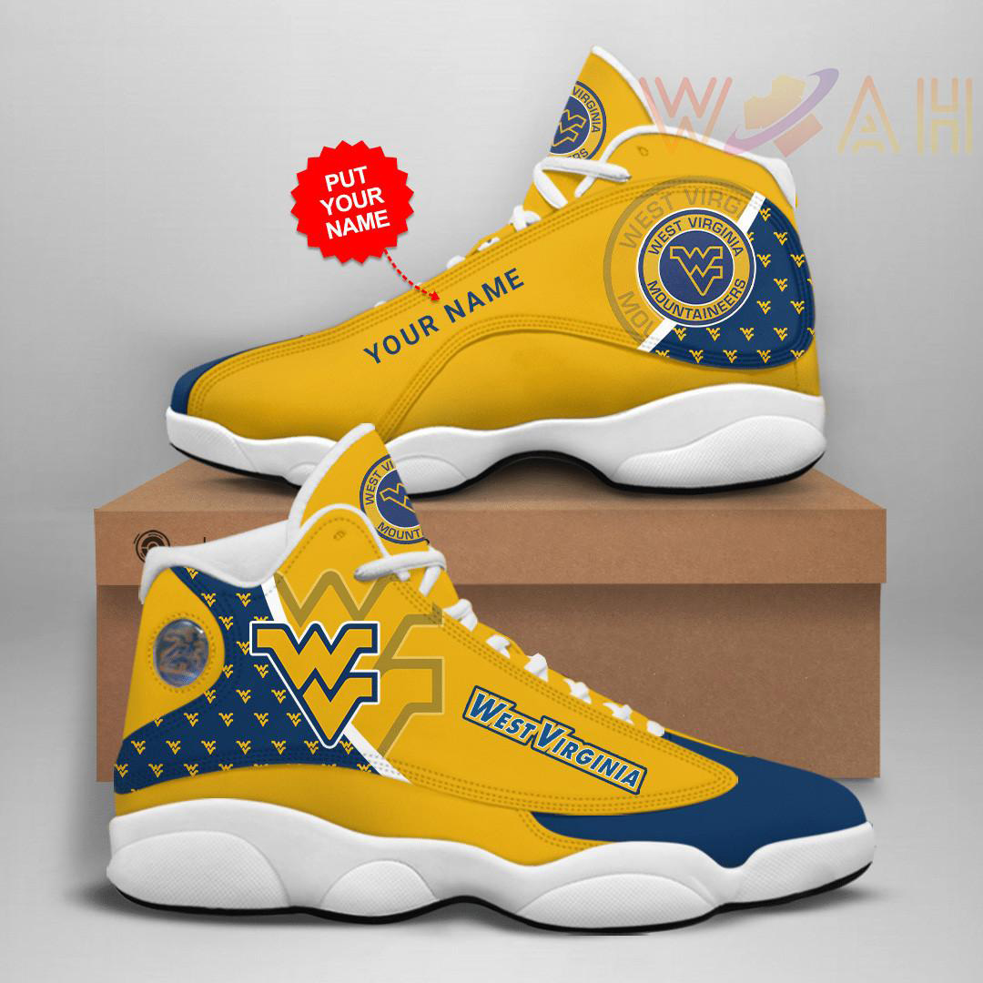 West Virginia Mountaineers Jordan 13 01