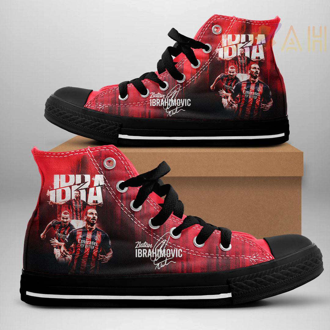 Zlatan Ibrahimovic High Top Canvas Shoe WOAHTEE26723S4 Design 2