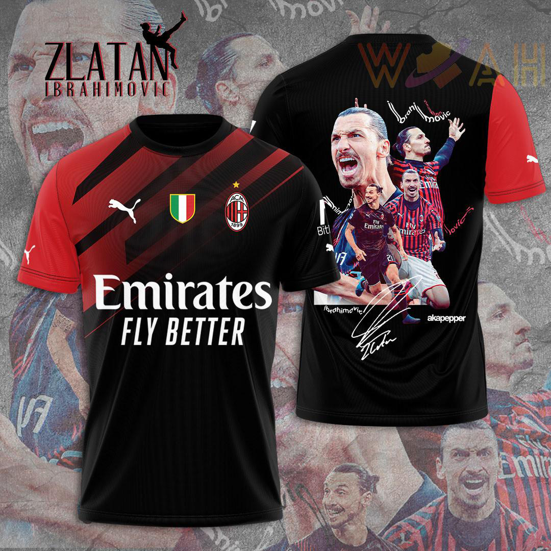 Zlatan Ibrahimovic T shirt WOAHTEE12723S2