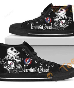 grateful dead 3d high top shoes