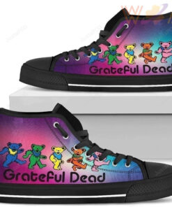 grateful dead high top shoes