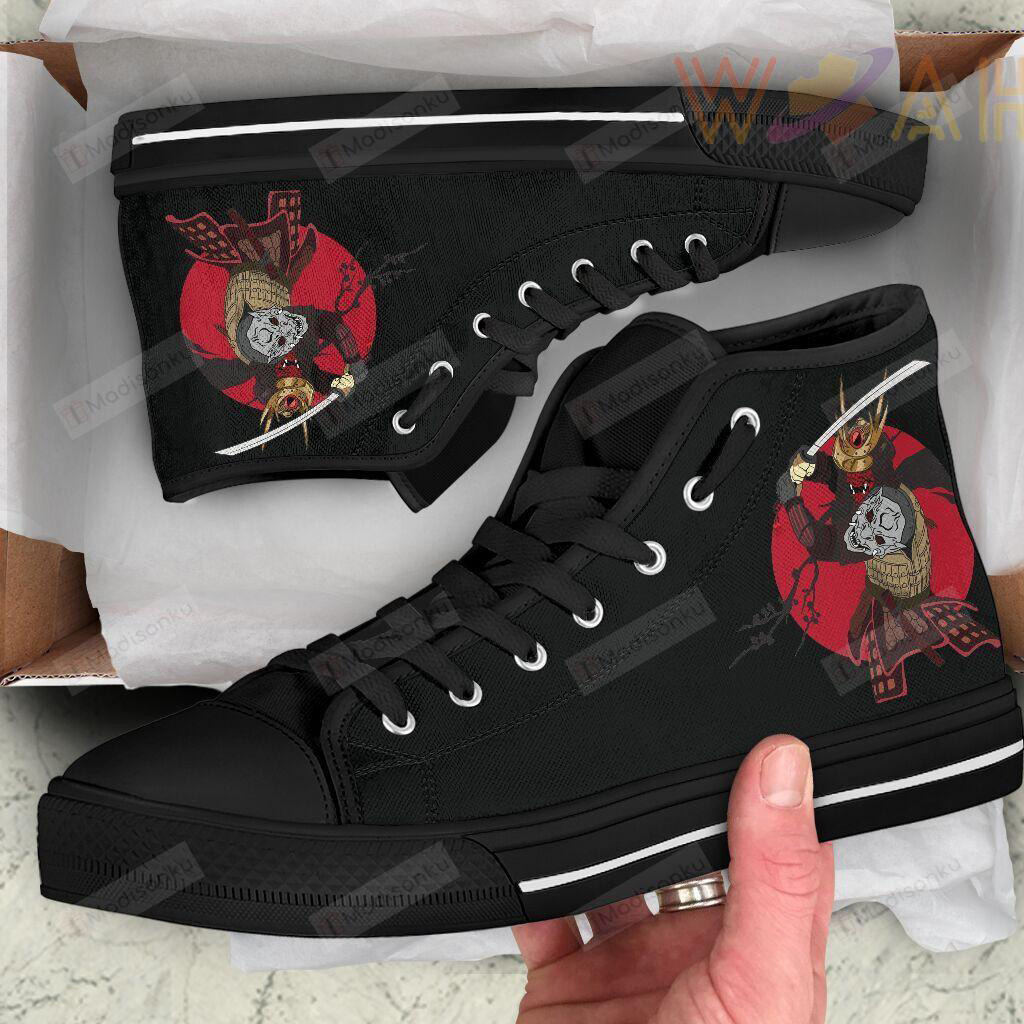 japanese samurai high top shoes