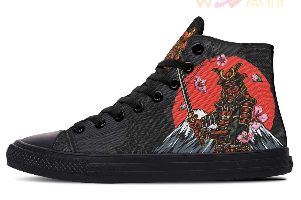 karuta high top canvas shoes