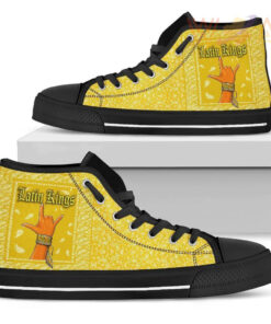 latin kings gang high top shoe