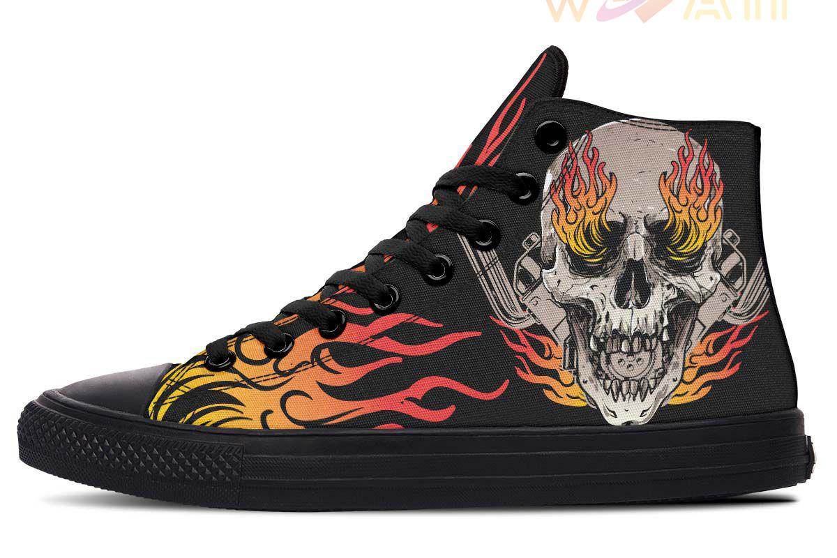 need for speed high top canvas shoes